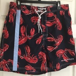 Tommy Hilfiger Lobster Print Swim Shorts